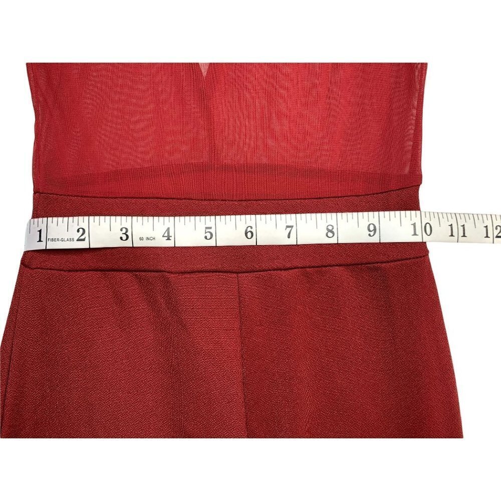 Boohoo Petite Women's Sheer Top Jumpsuit - Picture 7 of 8